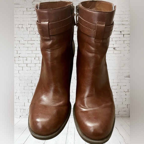 Franco Sarto Brown Ankle Boots - Picture 3 of 11